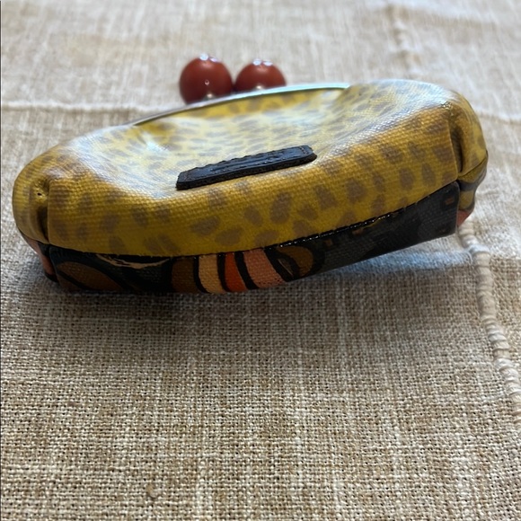 Floral Print Women's Fossil Coin Purse- Vintage - Picture 3 of 10